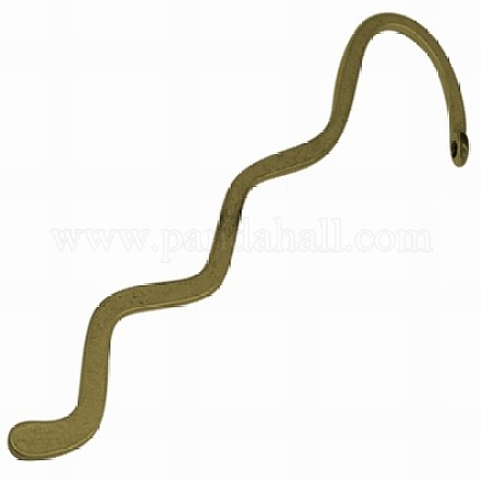 Zink-Legierung wellige Lesezeichen PALLOY-17-AB-FF-1
