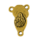 Sainte vierge marie tibétain style lustre liens pièces de chapelet PALLOY-A13096-AG-RS-2