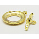 Brass Toggle Clasps PALLOY-B900-G-2