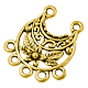 Tibetan Style Alloy Chandelier Components Links PALLOY-EA10687Y-AG-NF-1