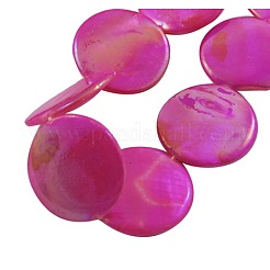 Нити бусин из натуральных ракушек ручной работы PBB-XXBK199Y-DD