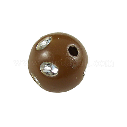 Opaque Acrylic Beads PB21P9481-4-1