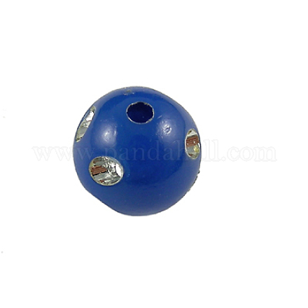 Opaque Acrylic Beads PB21P9481-6-1