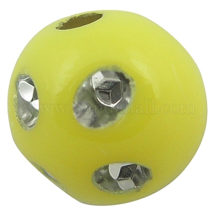 Opaque Acrylic Beads PB21P9639C02-1