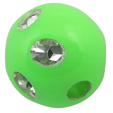 Opaque Acrylic Beads PB21P9639C11-1