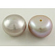Perlas naturales cultivadas de agua dulce de grado A. PBB8085Y-2-1