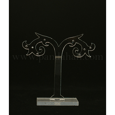 Пластиковая подставка дисплея серьги PCT015-037-1