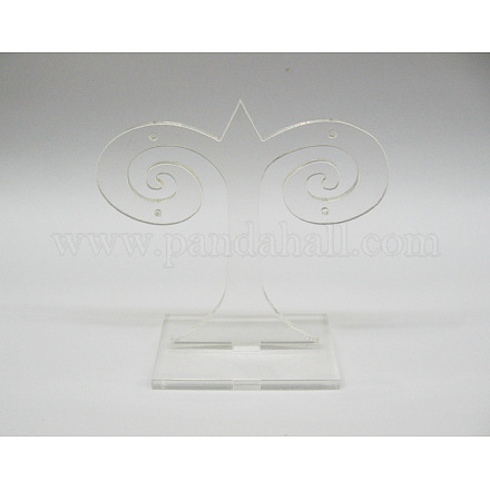 Clear Pedestal Display Stand PCT032-1-1