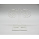 Clear Pedestal Display Stand PCT032-1-1