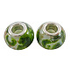 Handgemachte glasperlen murano glas großlochperlen PDL004J-4-1