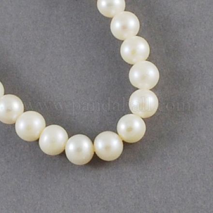 Fili di perle di perle d'acqua dolce coltivate naturali PEAR-S001-5~6mm-3-1