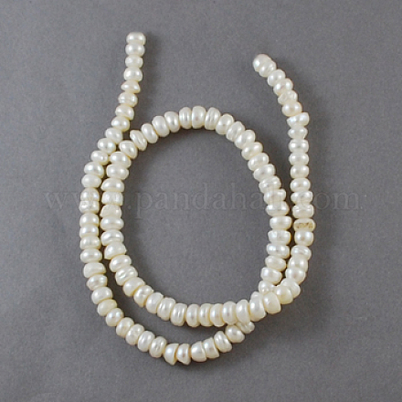 Natural Cultured Freshwater Pearl Beads Strands PEAR-S002-4~5mm-3-1