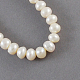 Natural Cultured Freshwater Pearl Beads Strands PEAR-S002-7~8mm-3-3