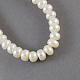 Natural Cultured Freshwater Pearl Beads Strands PEAR-S002-8~9mm-3-2