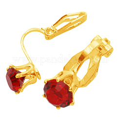 Clip in ottone orecchini&nbsp;PFE005-G