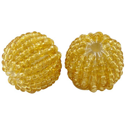 Handmade Woven Beads PG001Y-12-1
