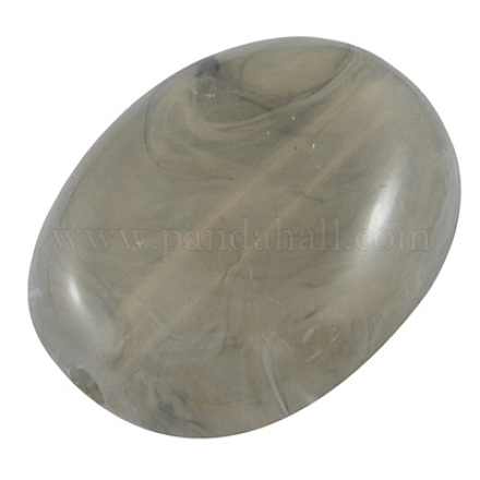 Acrylic Imitation Gemstone Beads PGB277Y-13-1