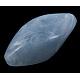 アクリル天然石風ビーズ  ツイスト  ライトシアン  長さ33mm  14 mm幅  厚さ14mm  穴：2.5mm  約129個/500g PGB275Y-8-1