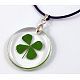 Good Valentines Day Gifts for Wife Resin Alloy Pendant Necklace PJN1150Y-1