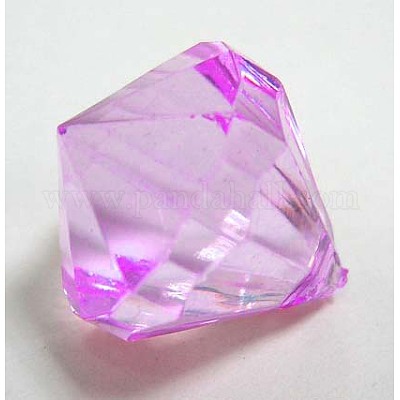 Прозрачные акриловые подвески&nbsp;DB28x31mmC40-1