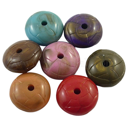 Perles acryliques colorées PL152Y-1