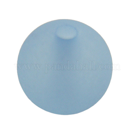 Round Transparent Acrylic Beads PL582-4-1
