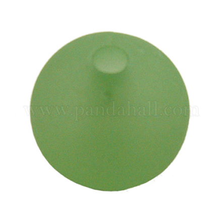 Round Transparent Acrylic Beads PL582-6-1