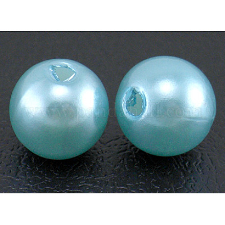 Imitation Pearl Acrylic Beads PL608-8-1