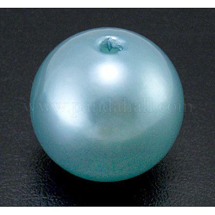Imitation Pearl Acrylic Beads PL615-8-1