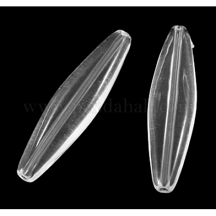 Perles en acrylique transparente PL6316Y-1