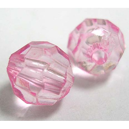 Perles en acrylique transparente DB6mmC42-1