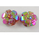 Perles en acrylique transparente PL538-38-1