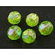 Eco-Friendly Transparent Acrylic Beads PL642-35-1