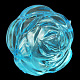 Abalorios de acrílico transparentes PL713Y-3-1