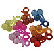 Transparent Acrylic Cherry Pendants PL716Y-1