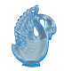 Transparent Acrylic Swan Pendants PL874Y-2