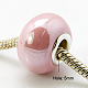 Handgemachte Porzellan europäischen Perlen PORC-H009-10-2
