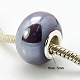 Handgemachte Porzellan europäischen Perlen PORC-H009-1-2