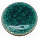 Плоские круглые ручной работы хрустят фарфоровые кабошоны PORC-P001-8-1