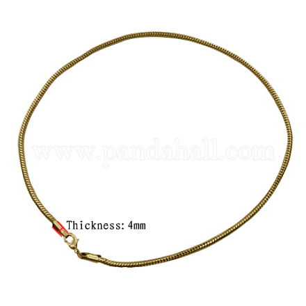 Brass European Style Bracelets PPJ006Y-G-1