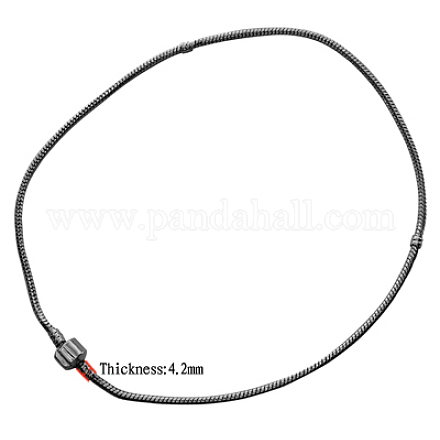 Brass European Style Necklaces PPJ008-B-1