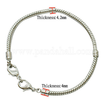 Brass European Style Bracelets PPJ009-1