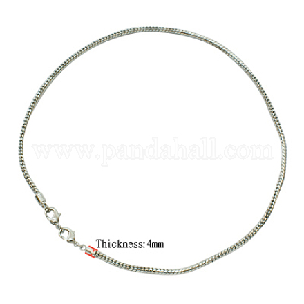 Laiton européen collier de style PPJ011-1