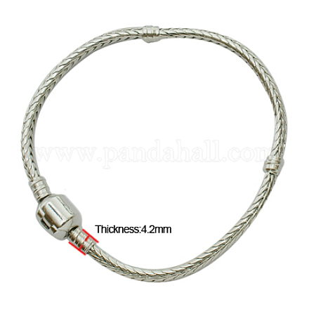 Brass European Style Bracelets PPJ023-1
