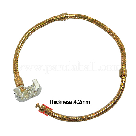 Brass European Style Bracelets PPJ032-1
