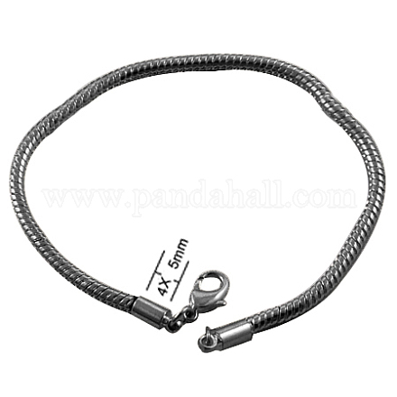Brass European Style Bracelets PPJ052-B-1