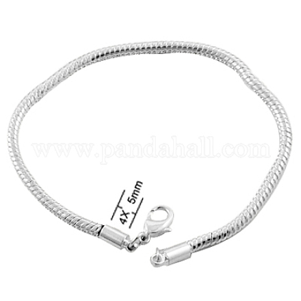 Brass European Style Bracelets PPJ052-S-1