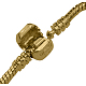 Brass European Style Bracelets PPJ002-G-2