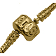 Brass European Style Bracelets PPJ002-G-3