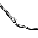 Brass European Style Necklaces PPJ007Y-B-2